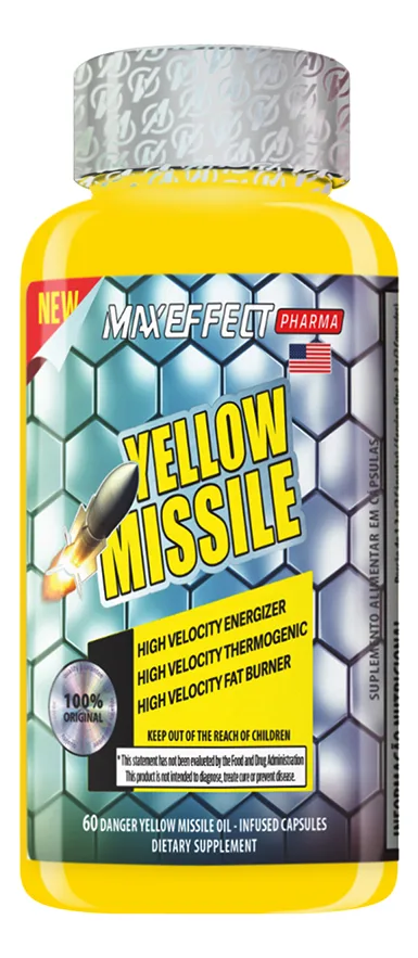 YELLOW MISSILE 60 CAPS - MAXEFFECT PHARMA