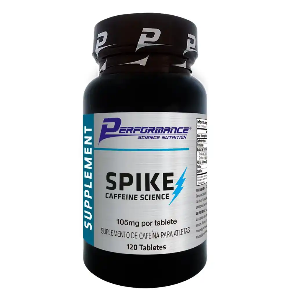 SPIKE CAFEINA 120 TABLETS - PERFORMANCE