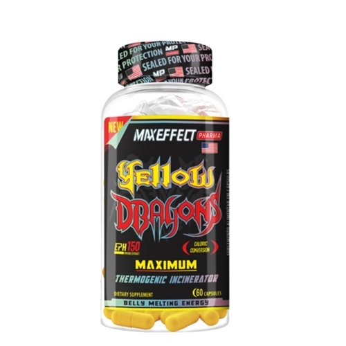 YELLOW DRAGONS 60 CAPS - MAXEFFECT PHARMA