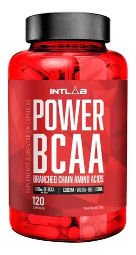 POWER BCAA 120 CÁPSULAS - INTLAB
