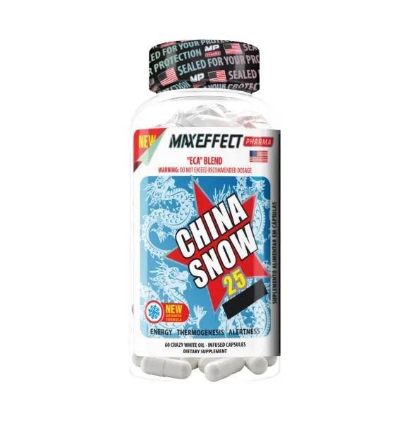 CHINA SNOW 60 CAPS - MAXEFFECT PHARMA