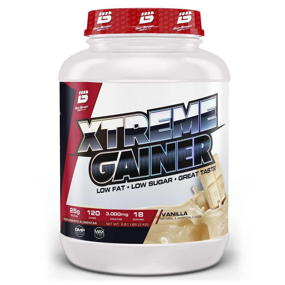 XTREME GAINER 3 KG - BIO SPORT - BAUNILHA