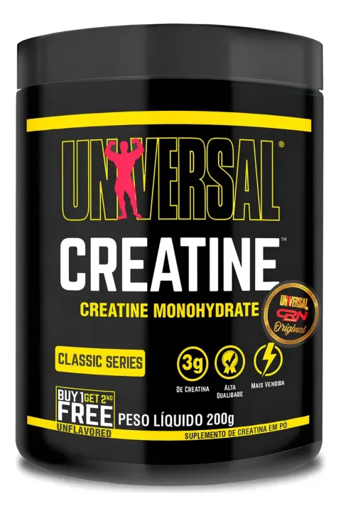 Creatina Monohydrate 200 g (1 unidade) Universal Nutrition